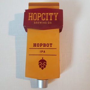 HOP CITY HOP BOT IPA Tap Handle